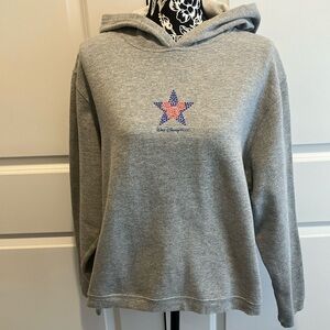 Disney Gray Long Sleeve Boxy Sweatshirt